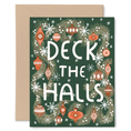Load image into Gallery viewer, Deck The Halls Christmas Card