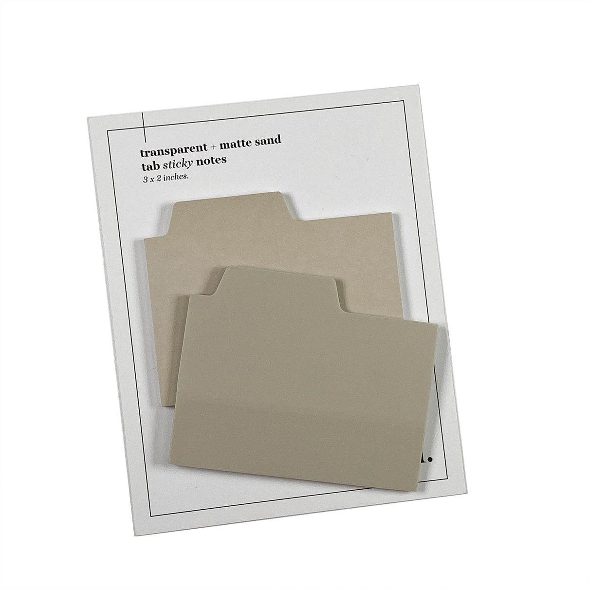 Blank Tab Sticky Note Set