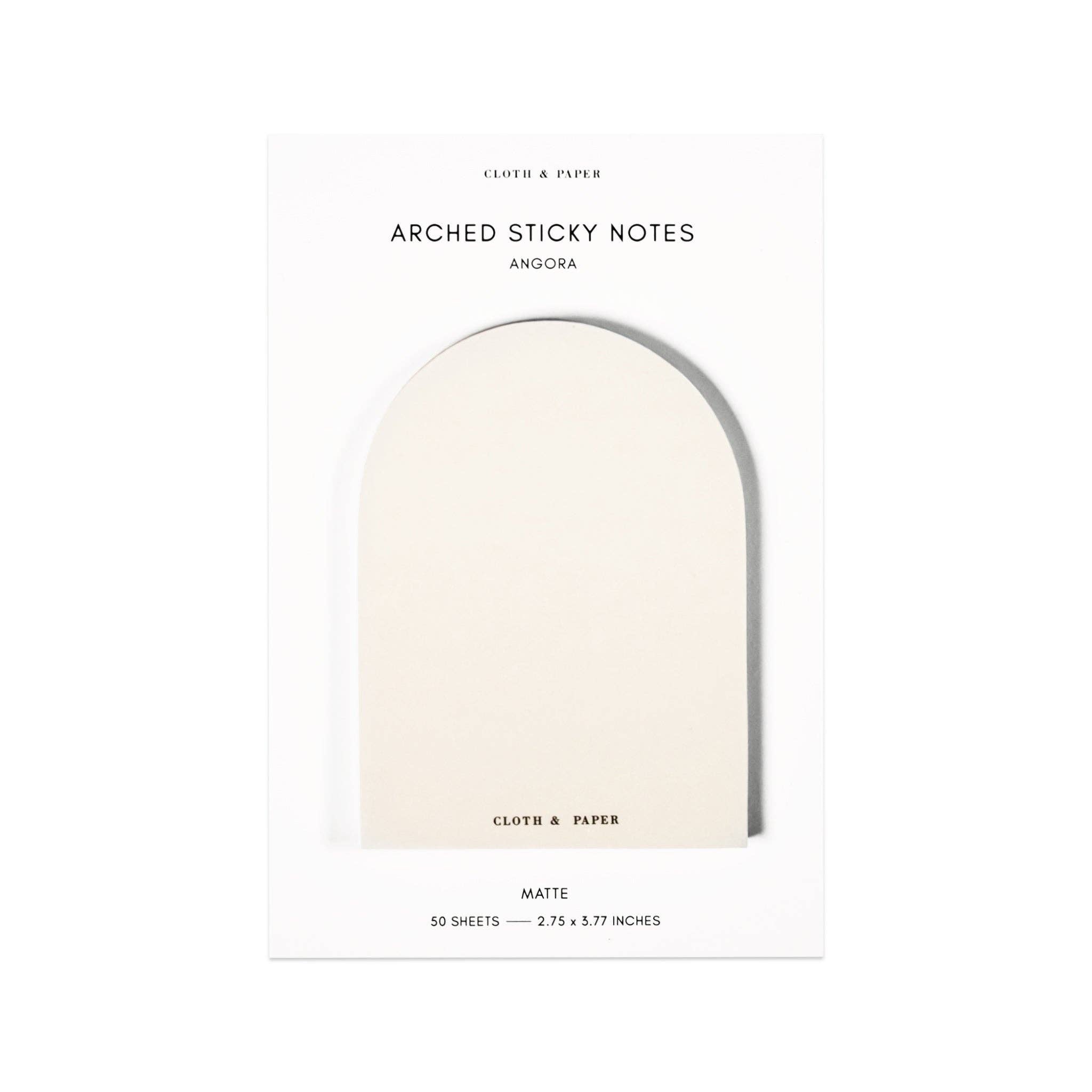 Arched Sticky Notes