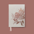 Load image into Gallery viewer, Waratah Linen Journal
