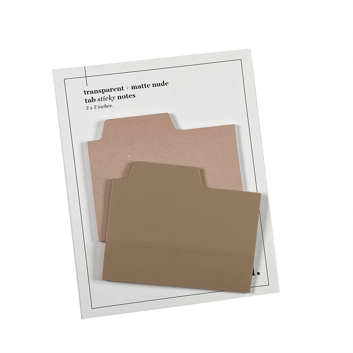 Blank Tab Sticky Note Set