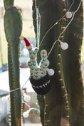 Load image into Gallery viewer, Festive Cactus Ornament
