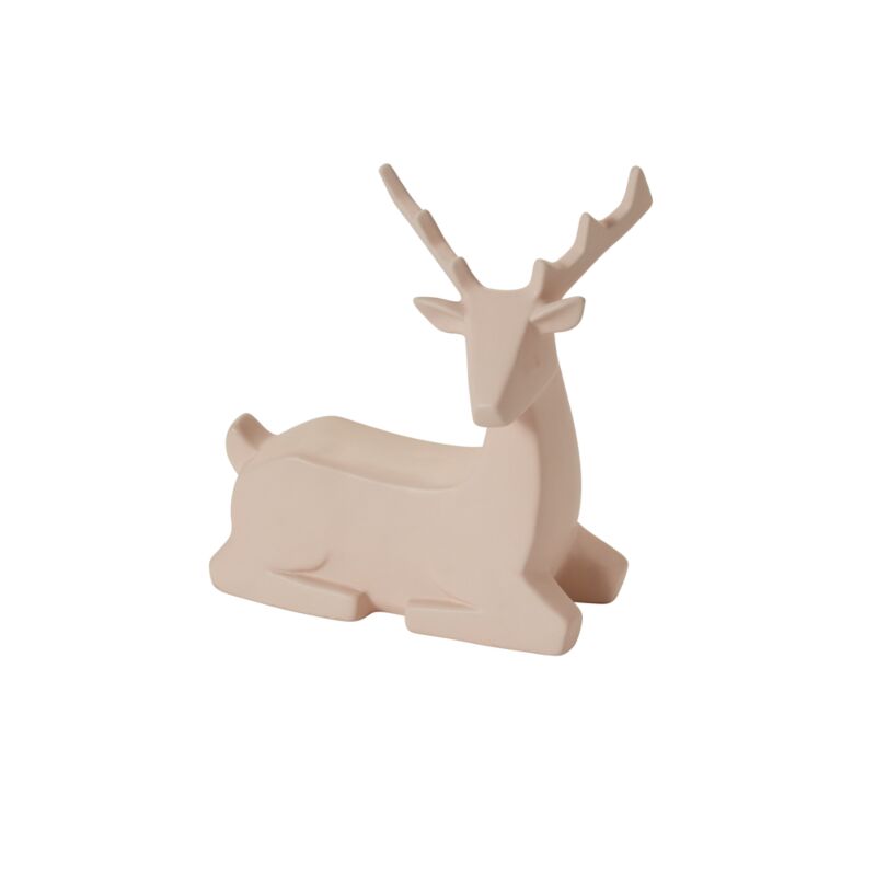 Minimal Deer Figurine - Laying