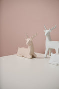 Load image into Gallery viewer, Minimal Deer Figurine - Laying
