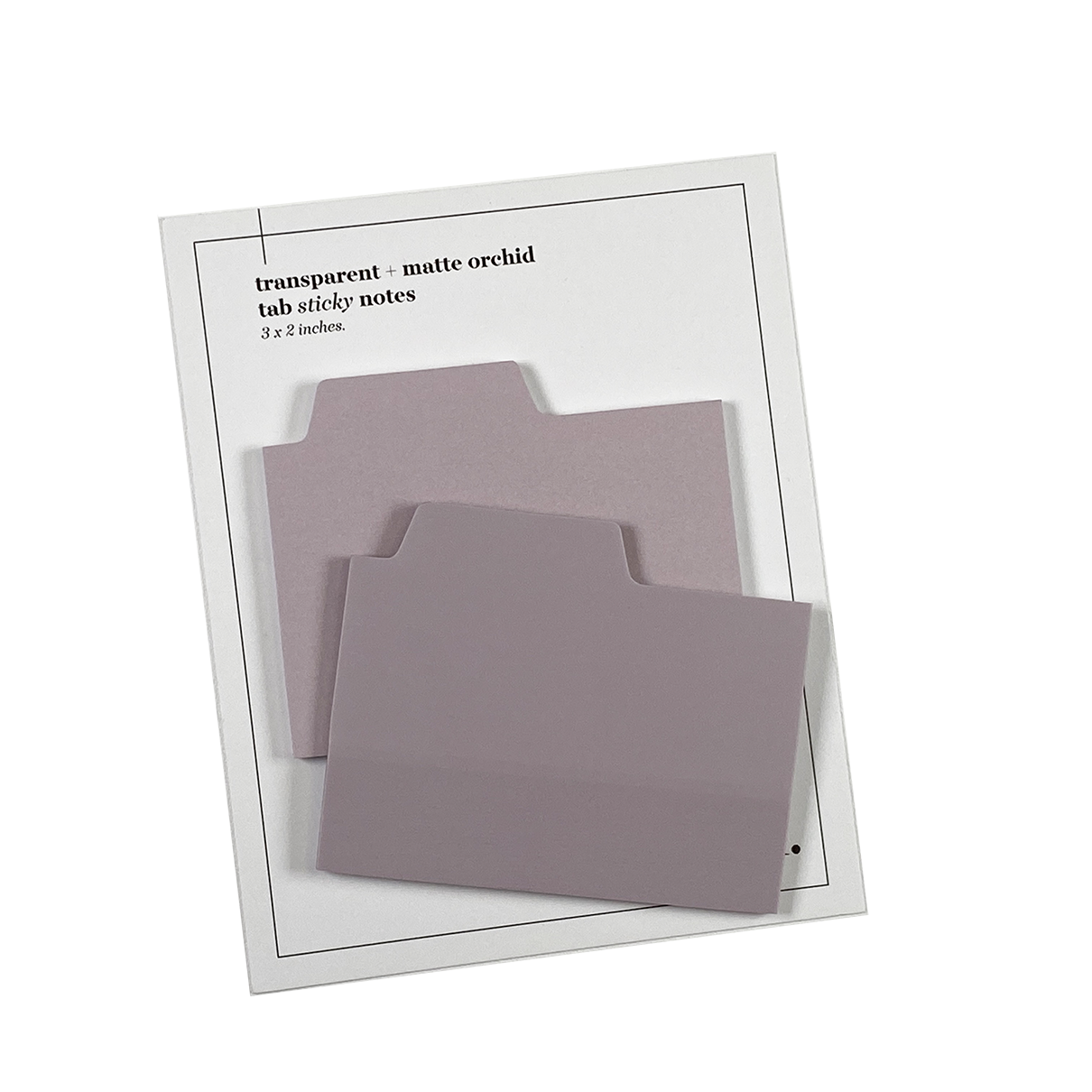 Blank Tab Sticky Note Set