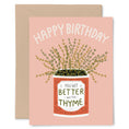 Load image into Gallery viewer, Birthday Thyme Card
