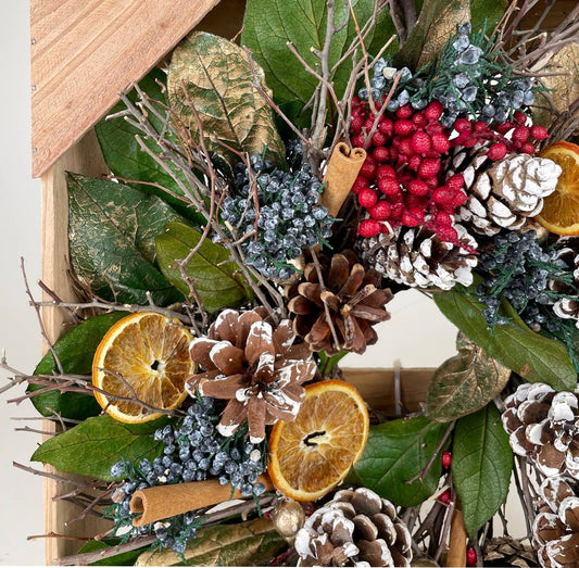 Orange & Cinnamon Wreath